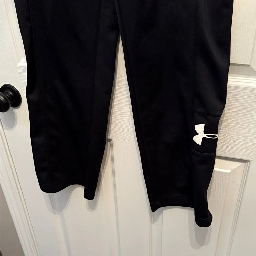 Under Armour Women’s Size S Black Track Pants - Picture 3 of 5